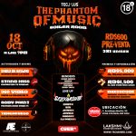 🎃👻 The Phantom Of Music – Boiler Room | Sábado 18 Octubre 2025